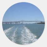 Wake Round Sticker