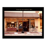 Wake up and smell the coffee postcards