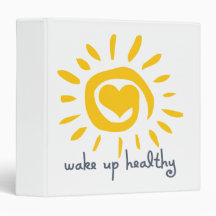 Wake Up Healthy Binder