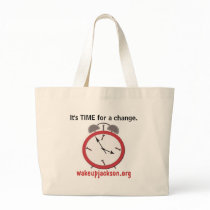 WAKE UP JACKSON CANVAS BAG