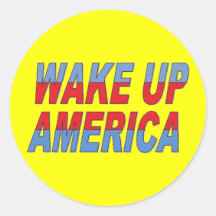Wake up Stickers