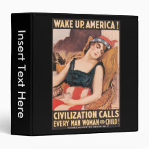 Wake Up World War II Binder
