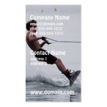 Wakeboard Angle Business Cards