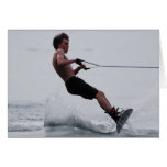 Wakeboard Angle Greeting Card