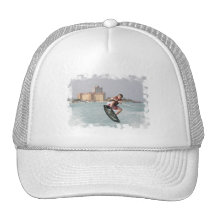 Wakeboard Jump Baseball Cap Trucker Hat