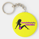Wakeboard Naked Sexy Keychain