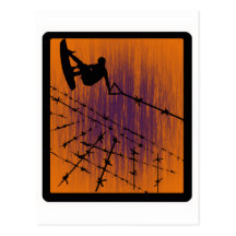 Wakeboard No Deception Post Card
