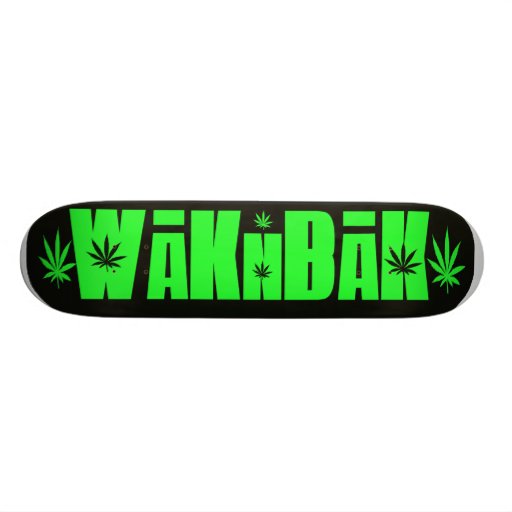 WaKnBaK Shred Custom Skateboard