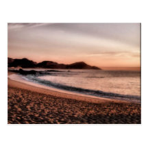 wala new cabo sunset postcard