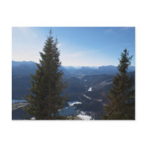 Walchensee Alpen Bayern Postkarten