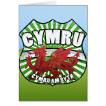 Wales - Cymru - Cymru am byth cards