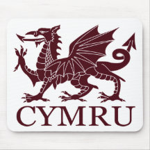 Wales CYMRU Mousepad