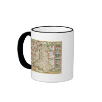 Wales, engraved by Jodocus Hondius Mug