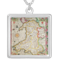 Wales, engraved by Jodocus Hondius Necklace