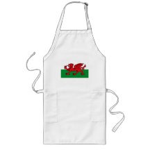 Wales Flag Apron