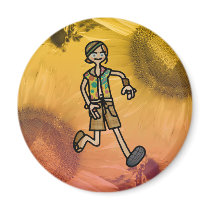 walk a mile magnet. magnets
