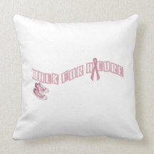Walk for a cure pillows