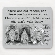 Walk Funny Dirt Bike Motocross Mousepad