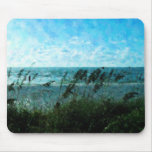 Walk On The Beach Mousepads