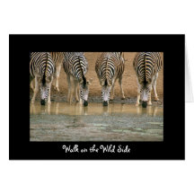 Walk on the Wild Side Greeting Cards