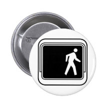 Walk Street Sign Button