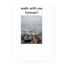 walk with me forever post cards