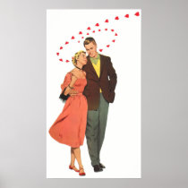Walk You Home - Love & Romance Vintage Poster