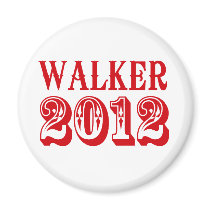 WALKER 2012 T-SHIRT FRIDGE MAGNETS