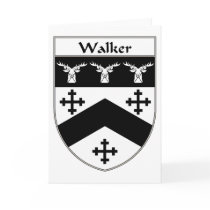 Walker Coat of Arms/Family Crest Greeting Card