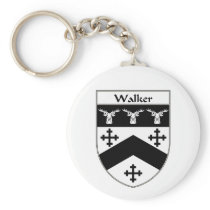 Walker Coat of Arms/Family Crest Keychain