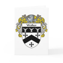 Walker Coat of Arms (Mantled) Greeting Card
