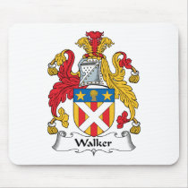Walker Family Crest Mouse Mats