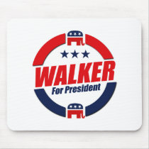 WALKER FOR PRESIDENT (Republican) Mousepad