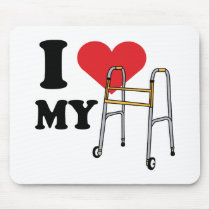 Walker Love Mousepad