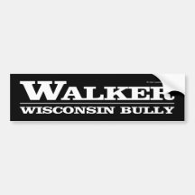 Walker, Wisconsin Bully Bumper Stickers