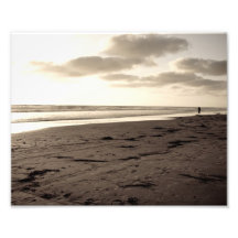 Walking Alone Photo Print
