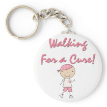 Walking For a Cure Tshirts and Gifts Key Chains
