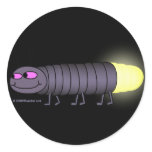 Walking Glowworm Sticker