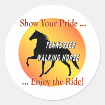Walking Horse Pride Stickers