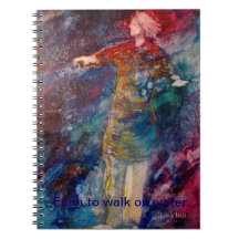 "Walking On Water" Notebook