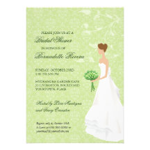 Walking the Aisle Bridal Shower Invitation