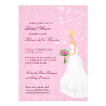 Walking the Aisle Bridal Shower Invitation