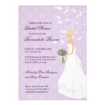 Walking the Aisle Bridal Shower Invitation
