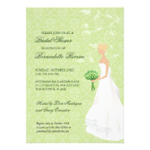 Walking the Aisle Bridal Shower Invitation