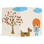 walking the dog notebook 3 ring binder