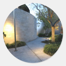Walkway Round Sticker