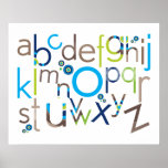 WALL ART :: TYPOGRAPHY - trendy alphabet 3