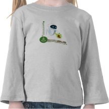 Wall*E with Eve the plant Disney T Shirts