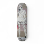 Wall Graffiti Sexy Snow Bunny RN Girl Skate Board skateboards