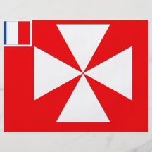 Wall Island Flag Full Color Flyer